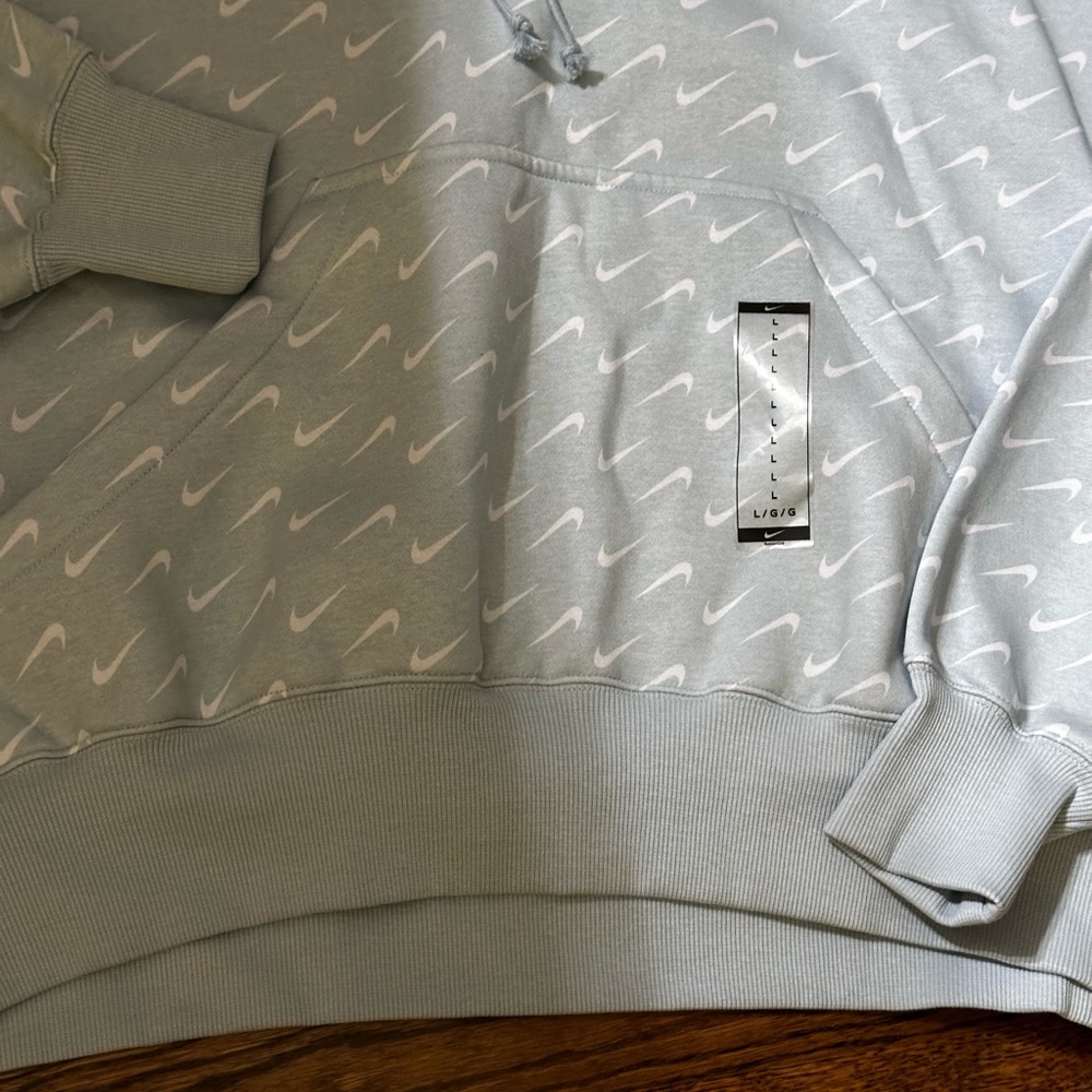 Nike Sportswear Phoenix Fleece Over-Oversized Printed Hoodie - Picture 5 of 8